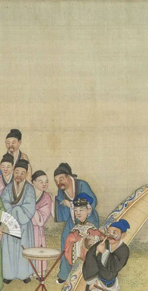 丁观鹏,清代画家,艺术活动于康熙末期至乾隆中期,顺天(今北京