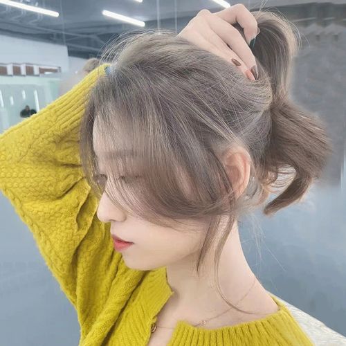 奶茶棕色染发剂2021流行色显白无需褪色头发膏女彩染