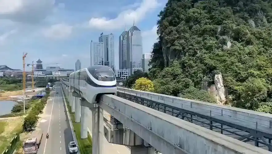 广西桂林轨道交通又有新进展!有图有视频