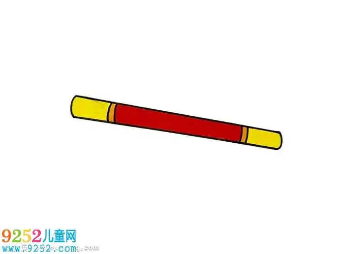 如意金箍棒怎么画西游记简笔画如意金箍棒简笔画教程