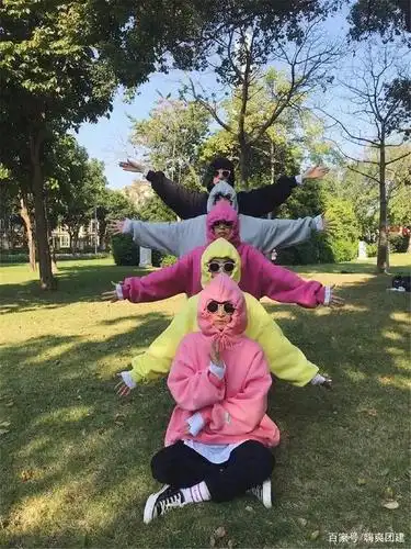 团建合照,超有创意的五大合照造型,get新技能!(分享收藏)