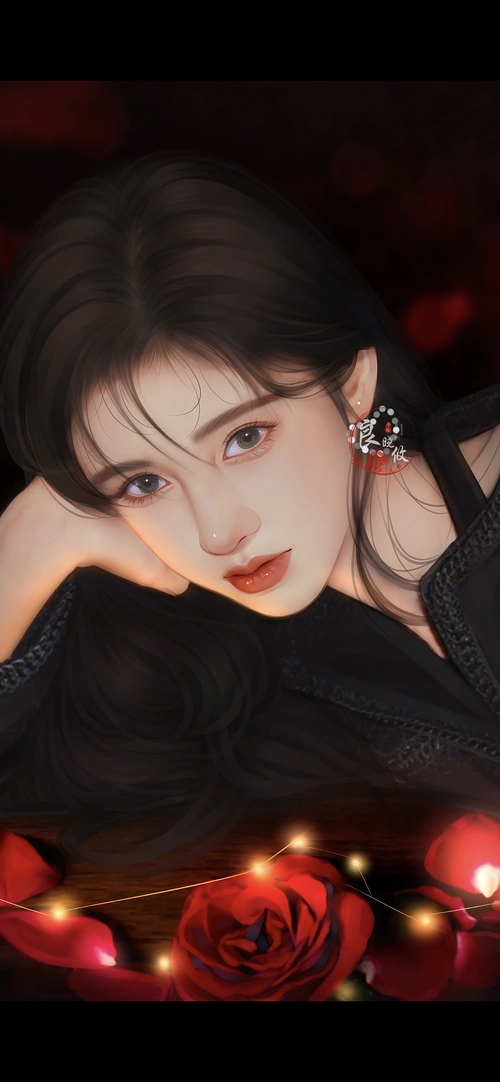 绝美手绘|鞠婧祎手绘|插画|创作习作|良晓攸手绘 - 原创作品 - 站酷