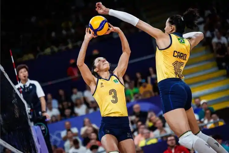 巴西女排奥运首秀 3-0横扫非洲第一 加比8分 "奶塔"11分 单项数据暴露