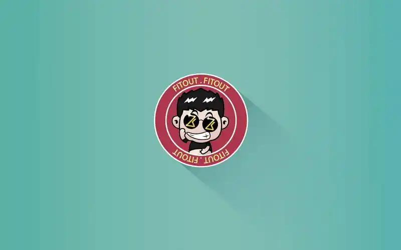 可爱卡通萌小胖简约高清壁纸