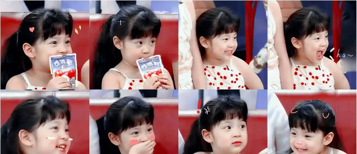 默默的~仿佛昨天还是小女孩的欧阳娜娜长大,还记得欧阳娜娜小时候上"