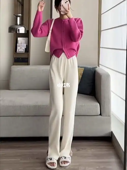 裤子种草  #好搭的裤子  #灯芯绒阔腿裤  #窄版阔腿裤  #小个子穿搭