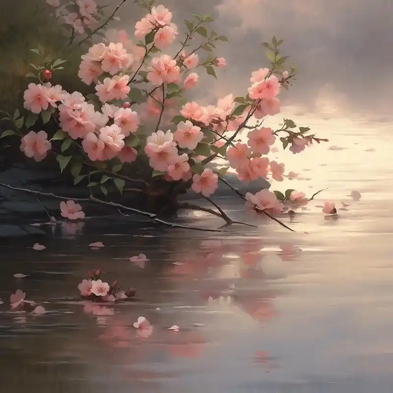 桃花头像.#美图分享 #高清图片 #风景 #桃花 - 抖音