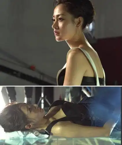 张天爱登男人装 帅美演绎赤色搏击