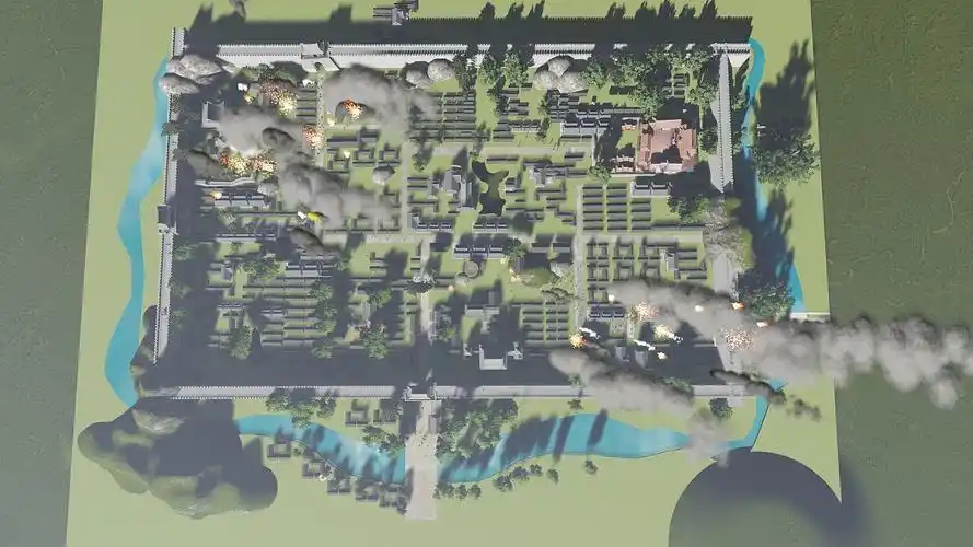 微缩模型战争沙盘设计