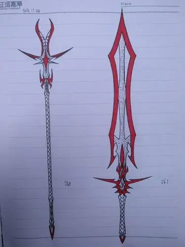 手绘冷兵器23——剑