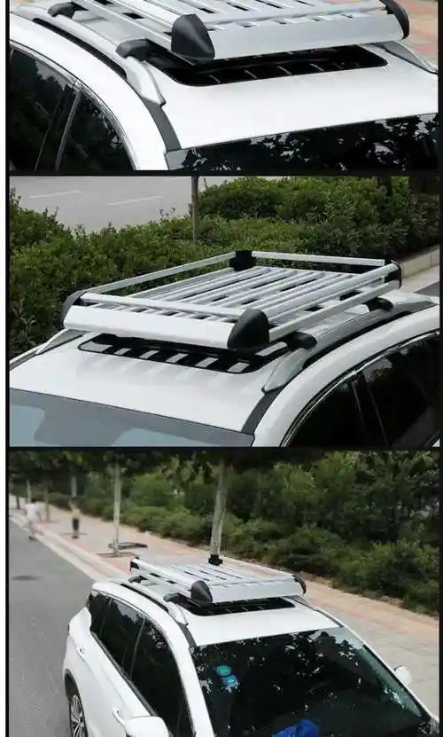 宝骏730560310现代ix35途胜胜达汽车车顶行李架货架行李框筐p 双层160