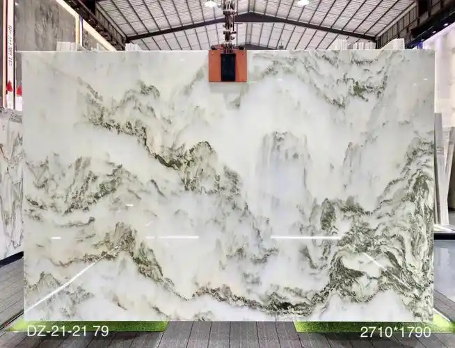天然山水画大理石电视背景墙