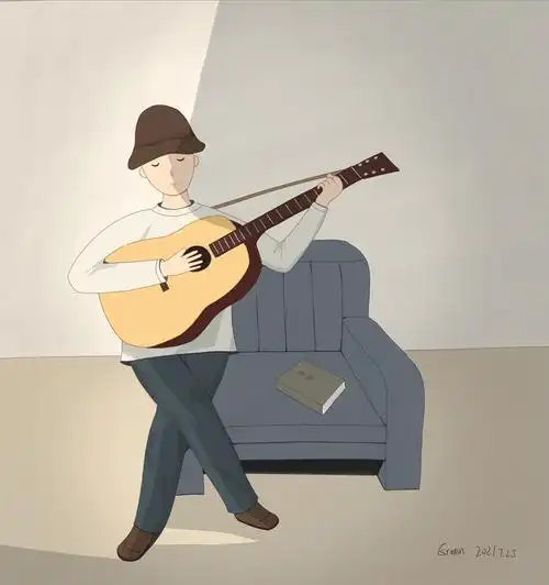 弹吉他的人