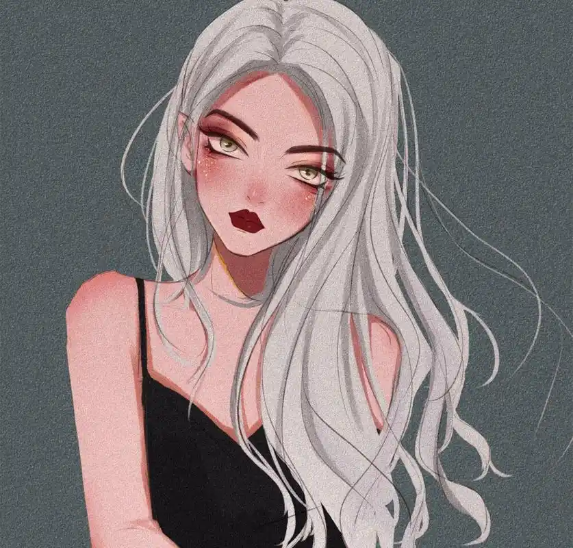 高冷女生头像动漫