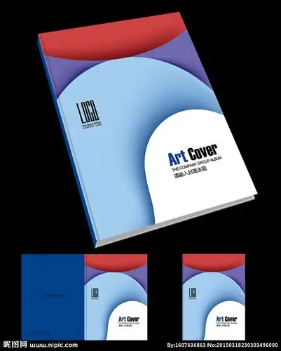 美术作品集画册封面设计图__画册设计_广告设计_设计图库_昵图网nipic