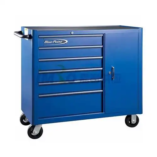 蓝点(blue-point)krb13008kprb 八抽汽修工具车 移动工具车 货架推车