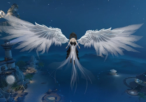 武侠题材手游中所没有的大翅膀,小妖精,能上天入海的巨型鲸,可爱精致