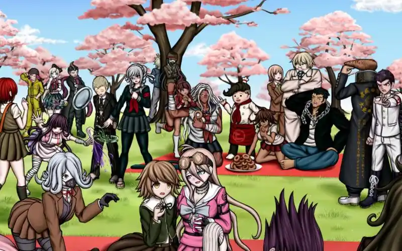 弹丸论破全家福,超高校级的大家一起野餐