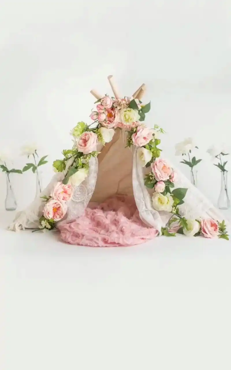 宝宝满月照百天照背景素材#素材分享 #好看的背景图 #宝宝创 - 抖音