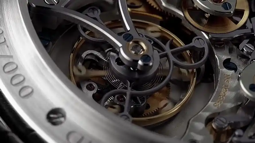 朗格德国机械手表datograph永久陀飞轮