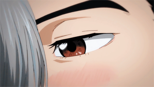 动漫男孩眼睛含情脉脉gif动图_动态图_表情包下载_soogif