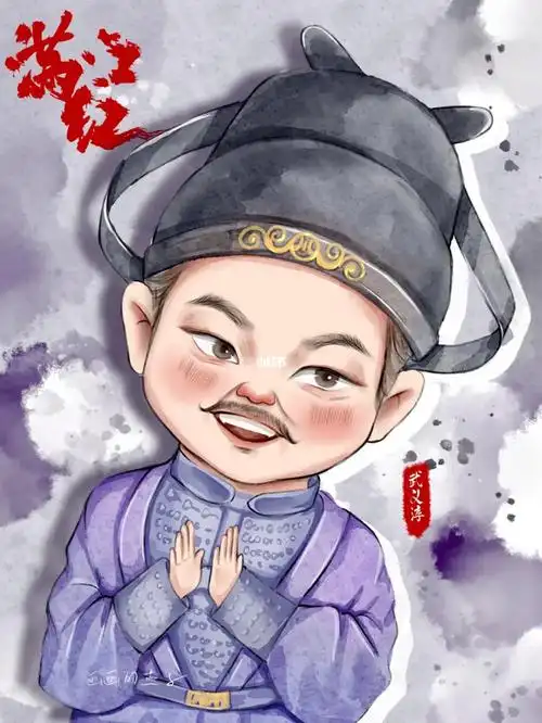 满江红#岳云鹏#满江红岳云鹏#电影满江红#手绘头像#寻找小红书绘画