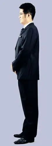 仪态礼仪——男士站姿侧面