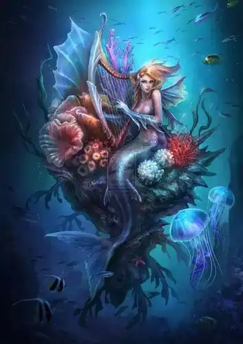 描写美人鱼的唯美句子美人鱼的好句摘抄