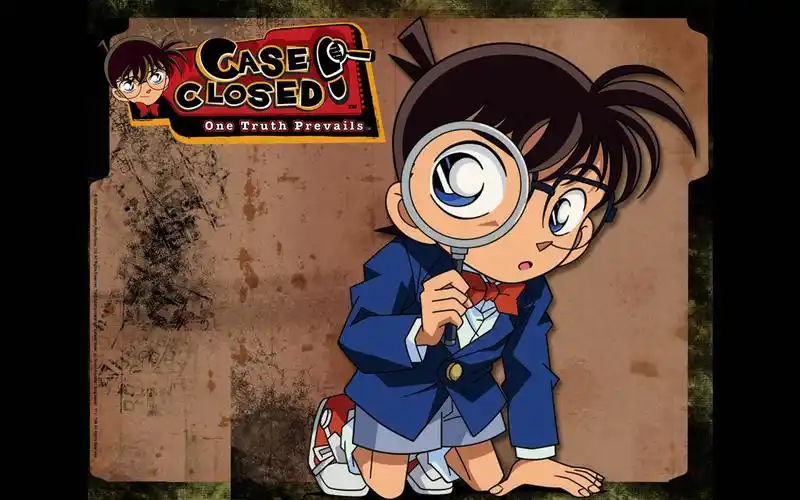 柯南,名侦探柯南,放大镜,日本动漫,acg柯南壁纸图片