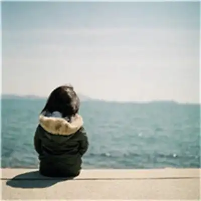 海边意境图片头像女生唯美女生风景迷人高清图片