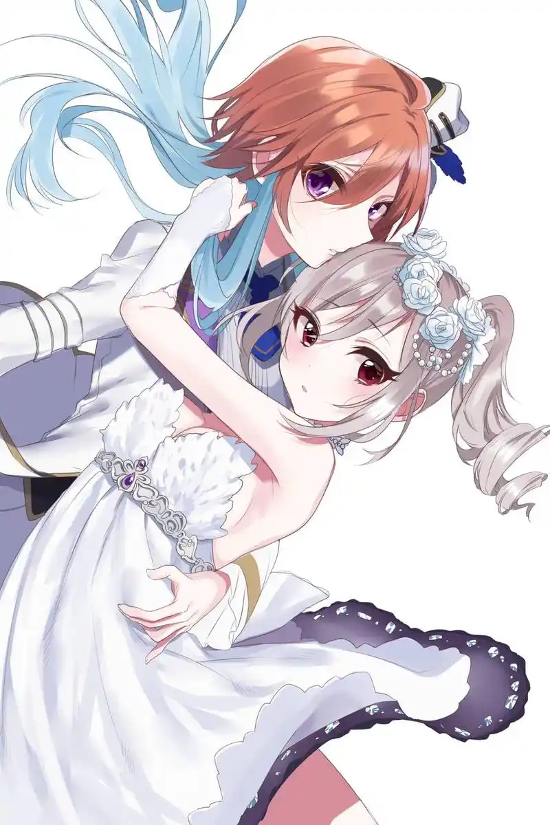 唯美二次元小仙女动漫闺蜜壁纸,深爱变成了心酸,思念变成了心烦