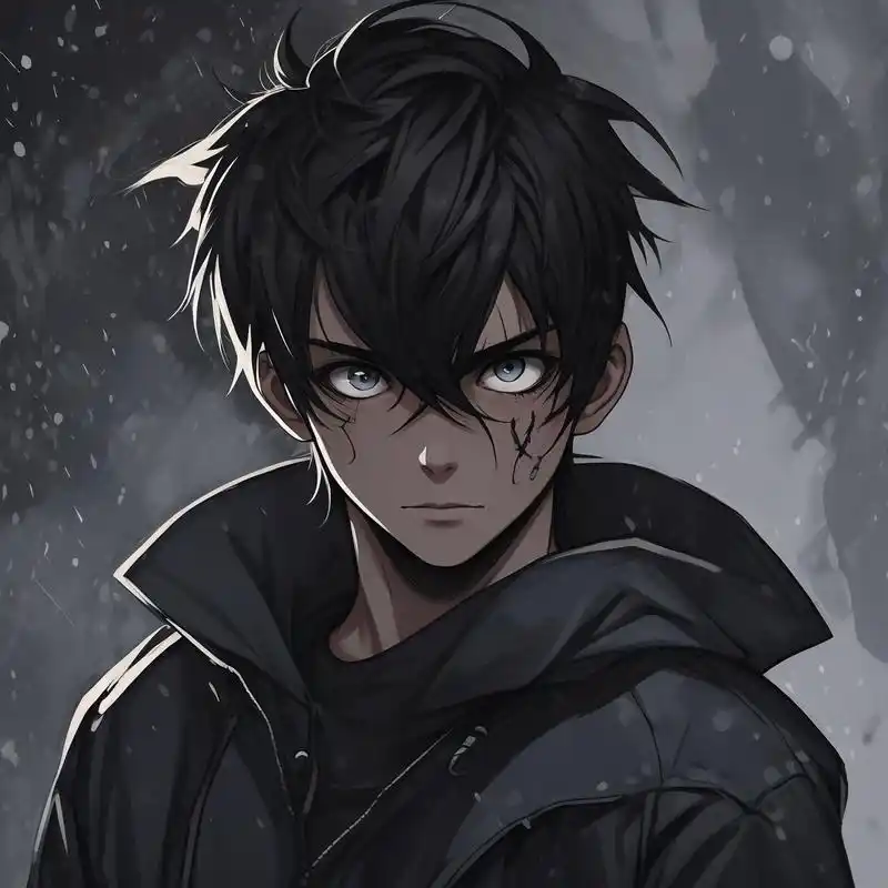 94 超a的暗黑系男生动漫头像,丧系高冷,霸气侧漏!