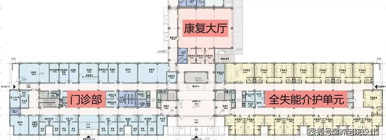 养老院平面布置:合理规划,打造舒适居住环境_空间_老年人_的需求
