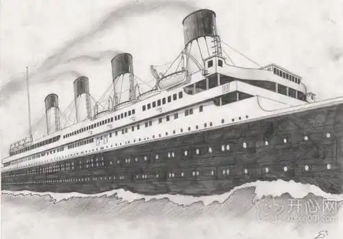 《泰坦尼克号》rose裸体画像素描赏析_手机搜狐网