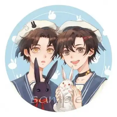 好基友头像一左一右动漫图片 qq头像基友俩男生动漫 - 动漫头像