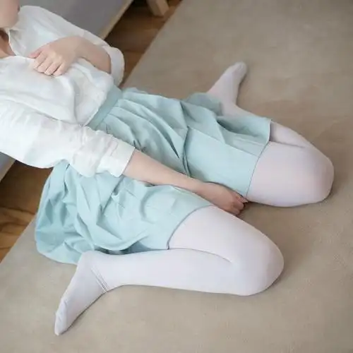 波迷娜(bomina)可爱美腿萝莉袜2双装120白色连裤袜80萝莉丝袜女学生二