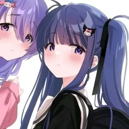 独一无二闺蜜头像两张高清图片_闺蜜姐妹女生头像_头像屋