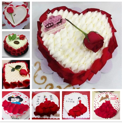 送女朋友的生日蛋糕如何写?