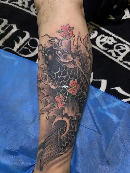 锦鲤  #纹身手稿  #淄博纹身