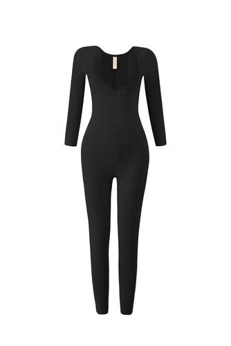 塑身衣产后全身强压收腹束腰瘦肚子提臀长款连体咖啡因塑形内衣女