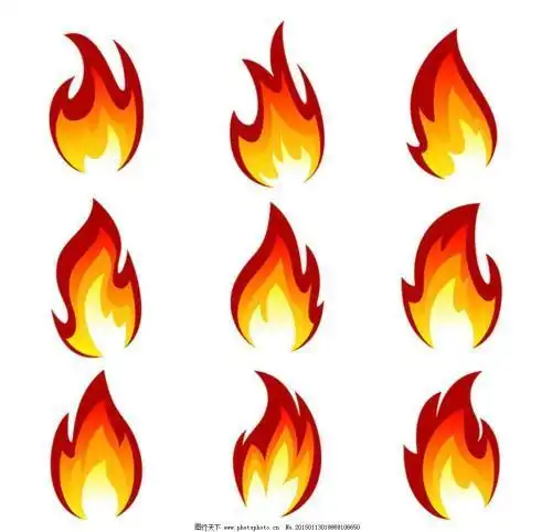 小火苗怎么画简笔画