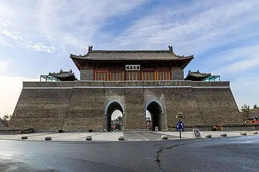 河北正定古城阳和楼