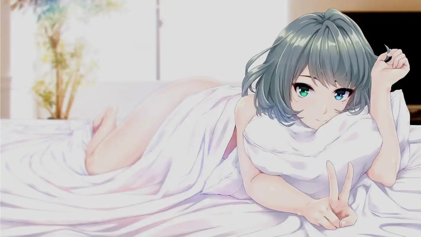 唯美日漫美女高清桌面壁纸高清大图预览1920x1080_卡通动漫下载_美桌