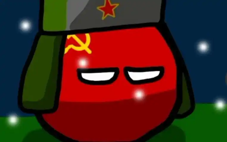 【波兰球】 绘画过程#2 风雪中的苏联