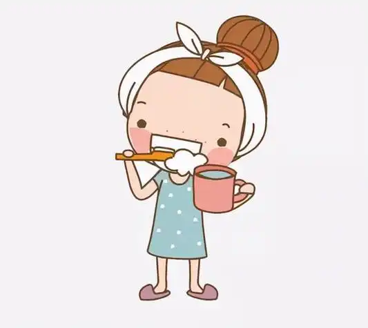 刷牙图片简笔画 刷牙图片简笔画彩色