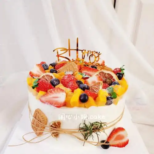 8寸水果蛋糕