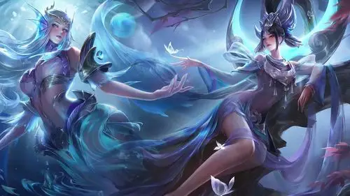 武则天-海洋之心 女娲-朔望之晖 王者女英雄p衣美图 - 空间壁纸网