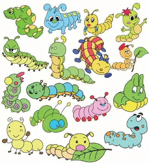 简笔画动物系列之昆虫#简笔画  #儿童简笔画  #素材  #画画  #画个简