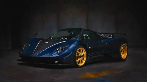 高清汽车图片帕加尼霸气经典宽屏电脑桌面壁纸下载