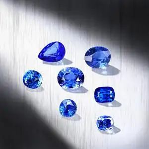 斯里兰卡天然蓝宝石裸石图片